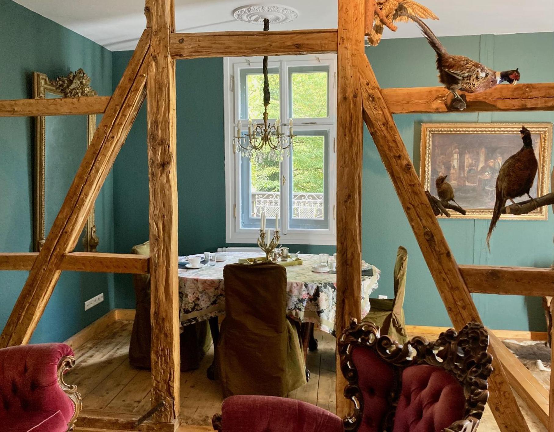 Jagdschloss Hummelshain B&B Extérieur photo